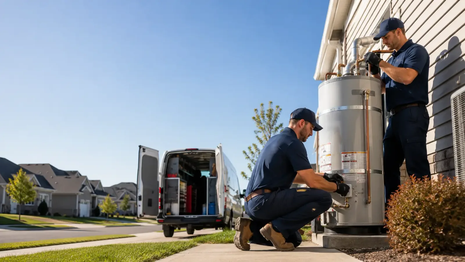 Water Heater Installation in Dover Afb, DE